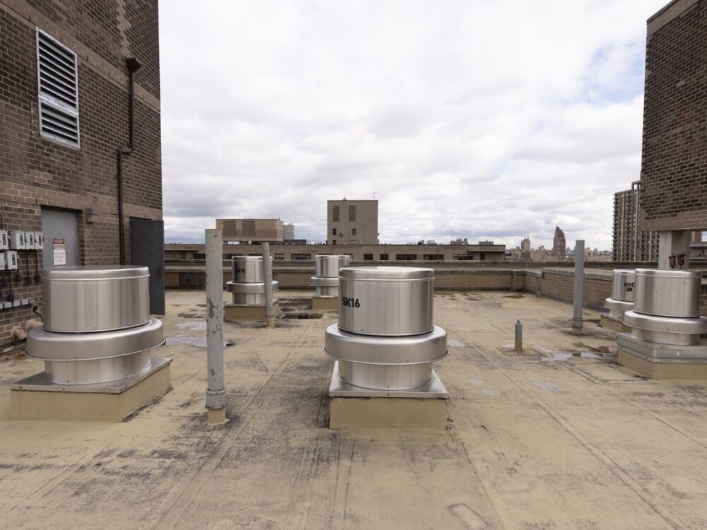 Risers on rooftop of 150 West End Ave 2 Large