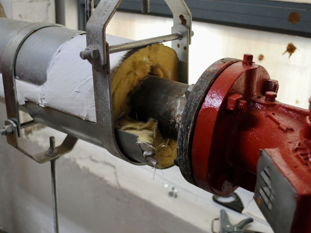 306gold pipe insulation