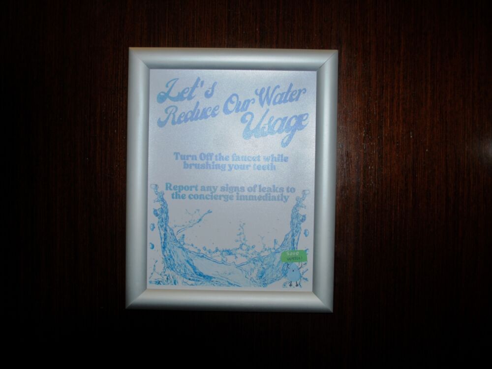306gold waterreductionsign