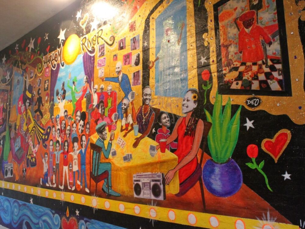 HRH residents mural