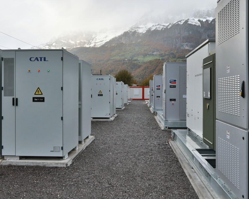 Battery farm switzerland